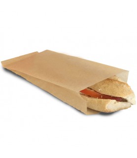 SAC SANDWICH GRILL BAG PAPIER CUISSON KRAFT BRUN