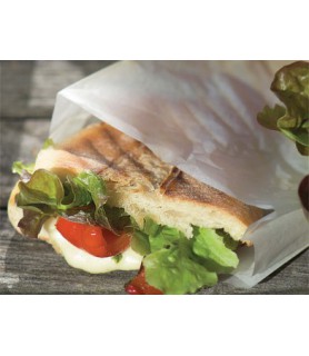 SAC SANDWICH OVEN BAG PAPIER CUISSON BLANC