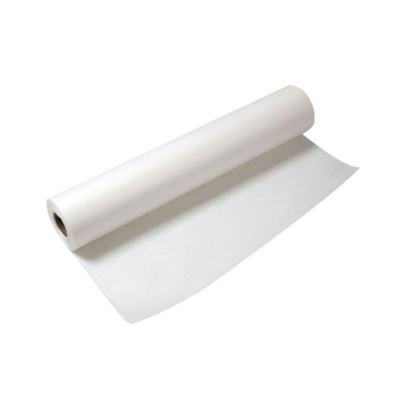 Papier, Kraft blanchi, 40cm, 500m, 40gr, blanc (312104), Neutraal