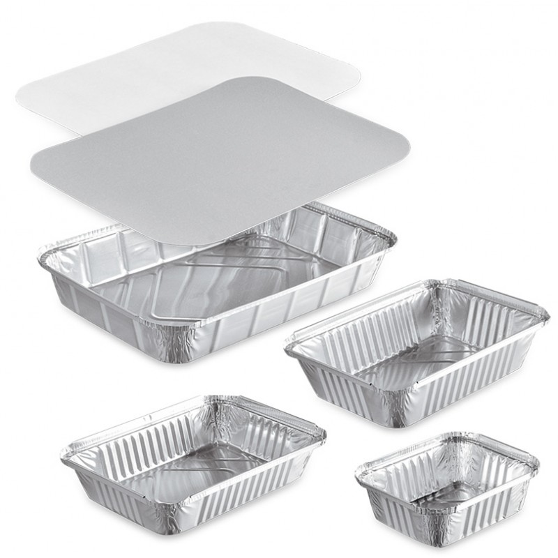 Plat à four sertissable aluminium - couvercle hermétique Plat à four sertissable aluminium - couvercle hermétique