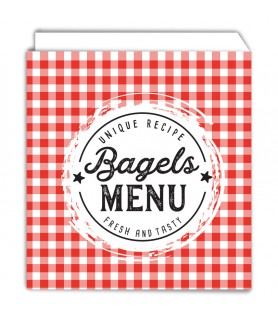 Sac sandwich ouvert sur 2 côtés pour bagel, crepe, bagnat