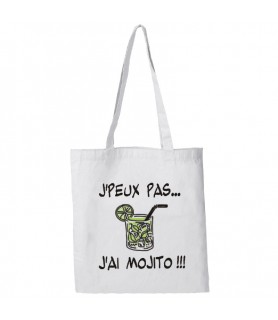 Sac Tote bag coton 38x42 - blanc 140g personnalisable