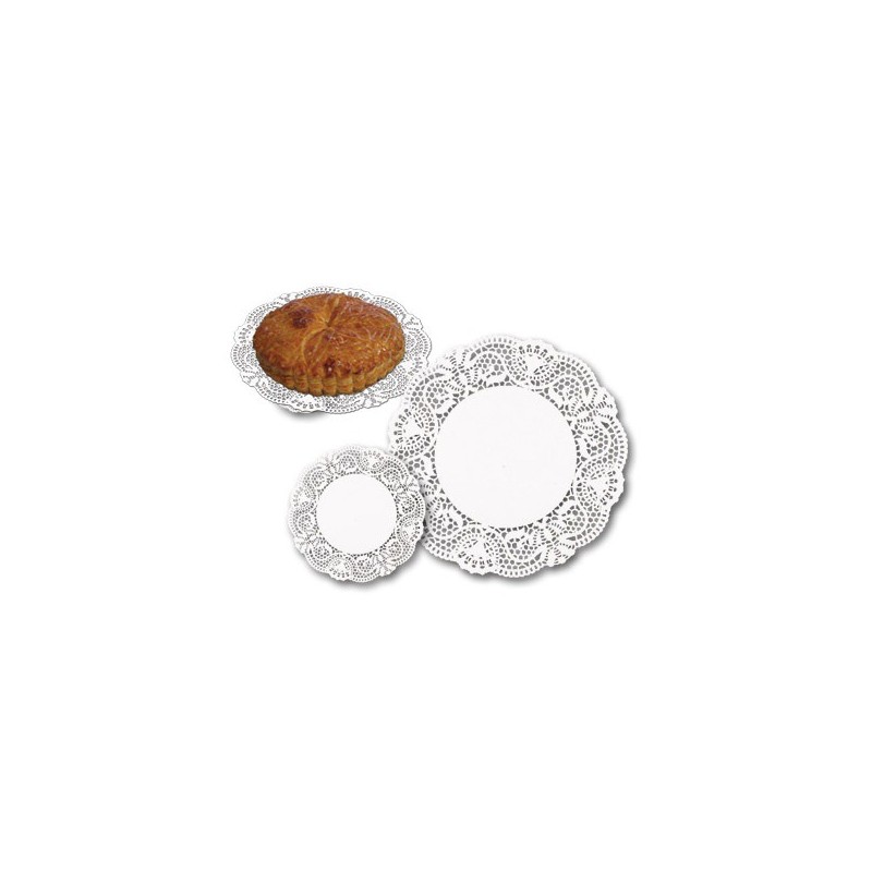 dentelle ronde pour patisseries rondes et tartes