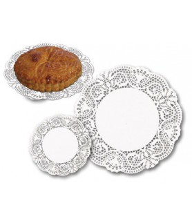 dentelle ronde pour patisseries rondes et tartes