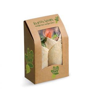 Boite wraps et tacos personnalisée - vente à emporter