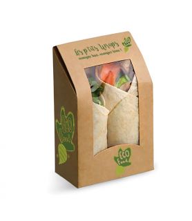 Boite wraps et tacos personnalisée - vente à emporter