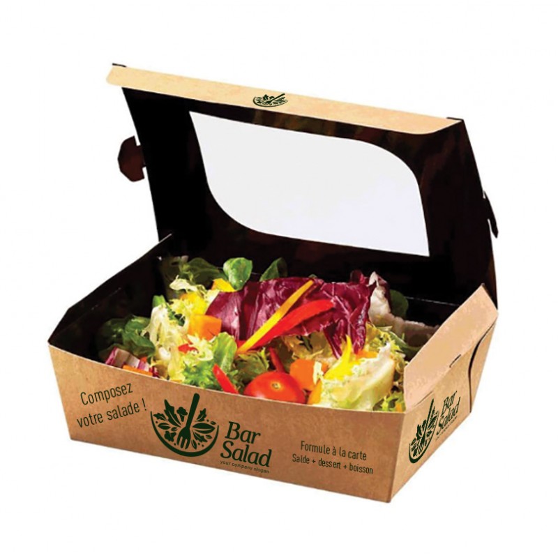 Boite repas personnalisée - Lunch box salade complète