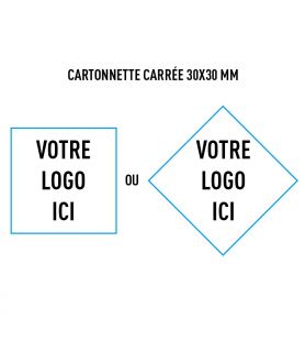 Pique Gâteau & Cartonnette Alimentaire Personnalisée