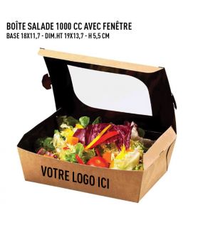 Boîte salade 1000 avec fenêtre 