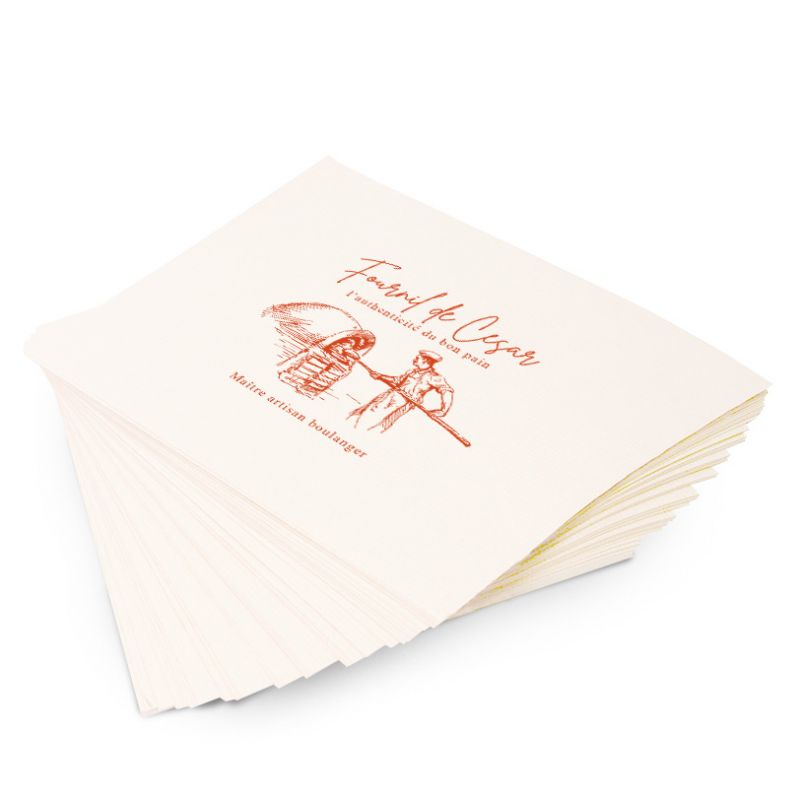 Papier kraft blanchi personnalisé - EXPRESS PREMIUM