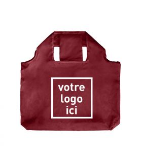 Sac pliable de poche BORDEAUX personnalisé