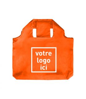 Sac pliable de poche ORANGE personnalisé