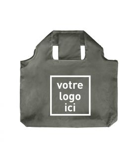 Sac pliable de poche GRIS KAKI personnalisé