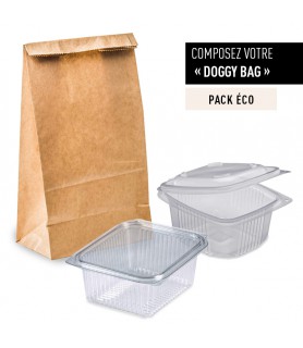 Pack Doggy Bag ECO premier prix - la solution pour les restaurateurs