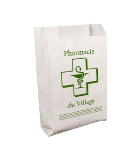 Sac pharmacie publicitaire -  impression EXPRESS sac papier pharmacie