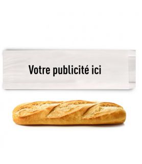 Sac clearance baguette publicitaire