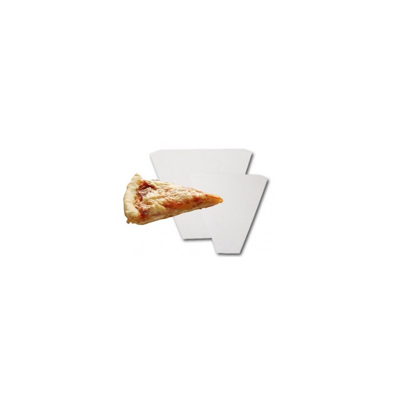 vente part pizza individuelle emballage triangle rainé en carton