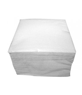 serviette blanche en papier vaisselle jetable écologique