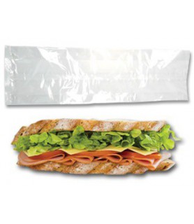 sac sandwich polypro transparent sandwicherie et boulangerie traité anti-graisse