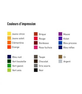 Couleurs d'impression