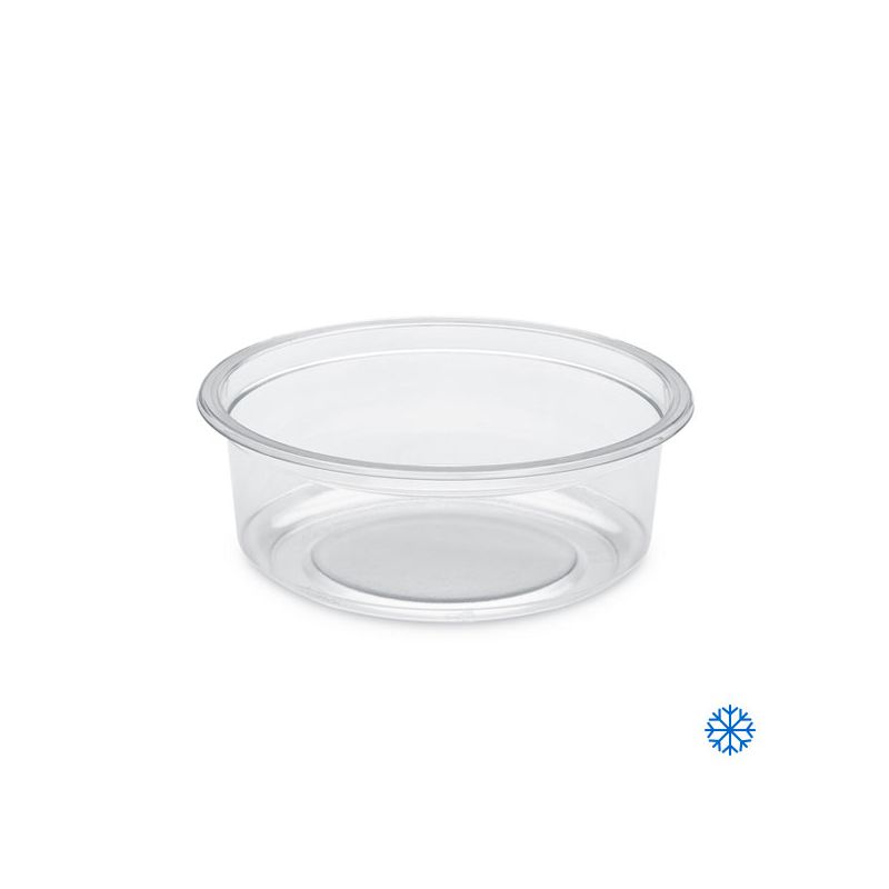 Pot rond transparent 250 ml