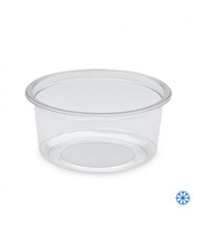 Pot rond transparent 350ml