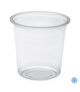 Pot rond transparent 750 ml