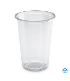 Pot rond transparent 1000 ml