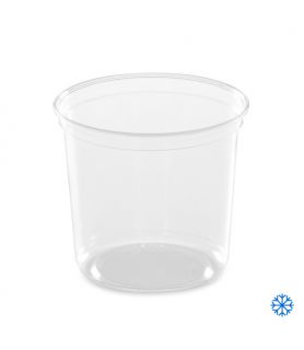 Pot transparent rond Solo
