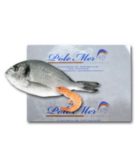 Papier thermo alu poissons viandes fromages